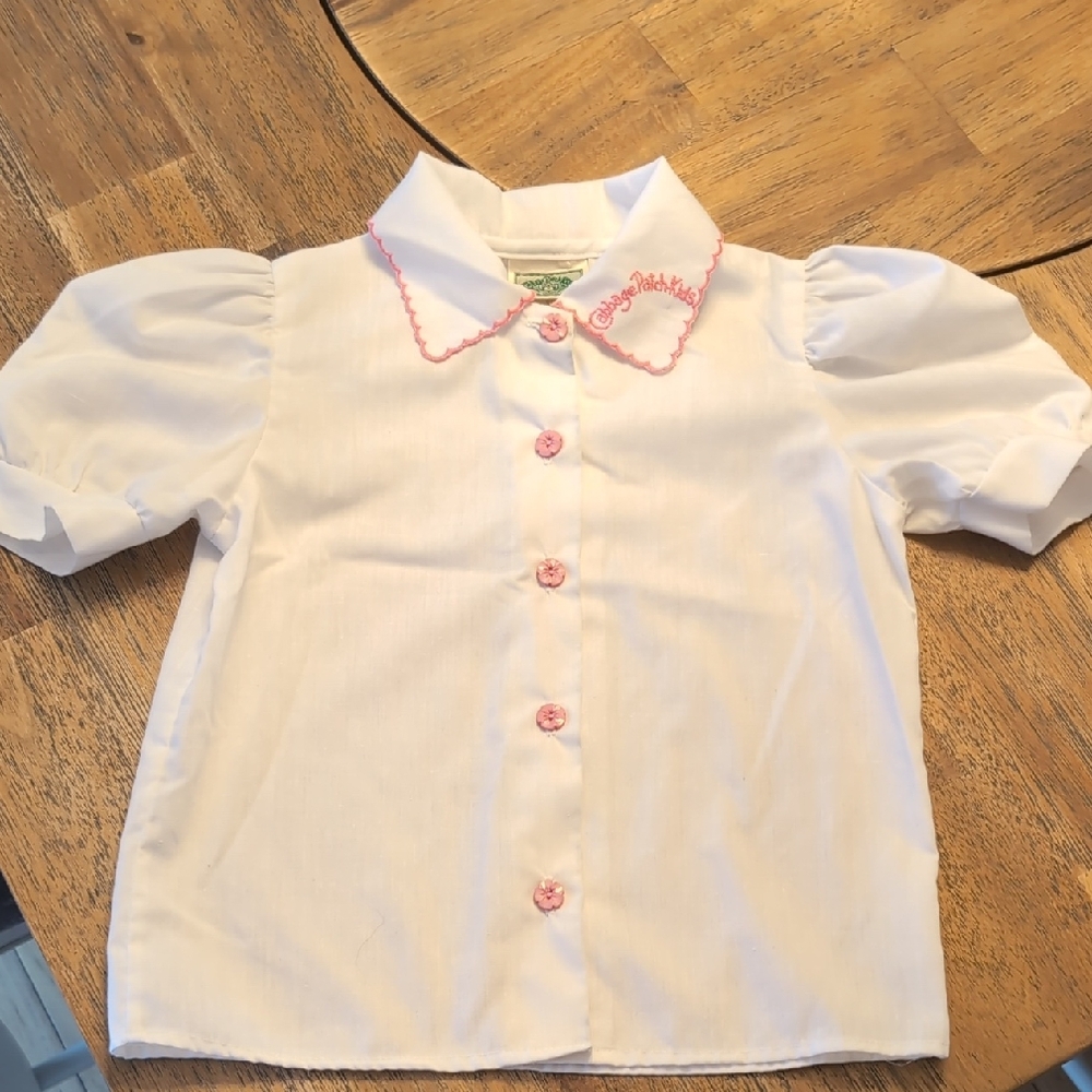 Vintage Cabbage Patch Kids Childs Blouse